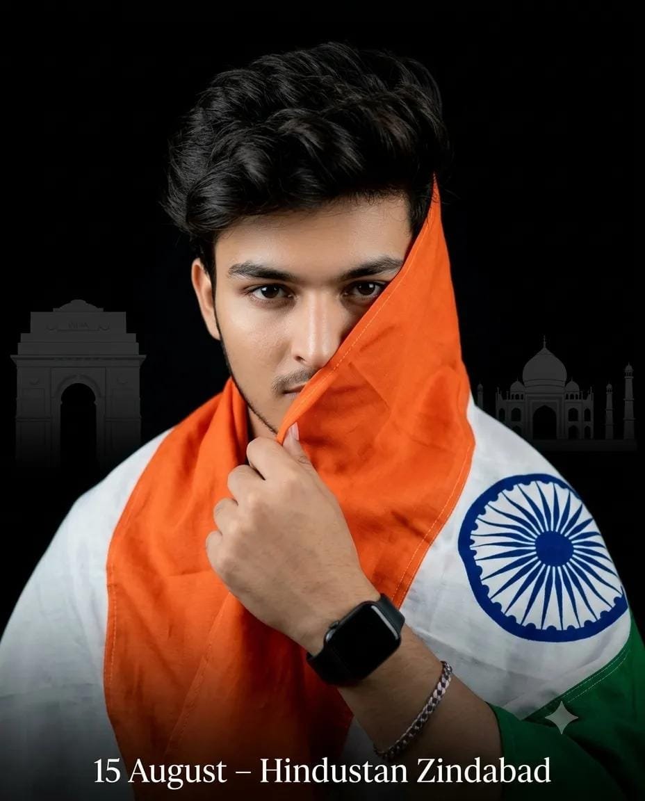Indian flag ai Image